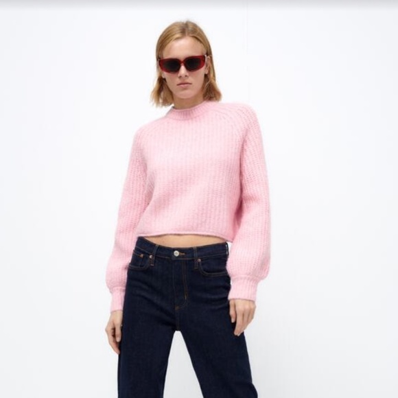 Zara Purl Knit Sweater - Picture 1 of 3